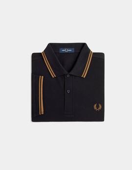 Polo FRED PERRY M3600 - Black/Shadedston