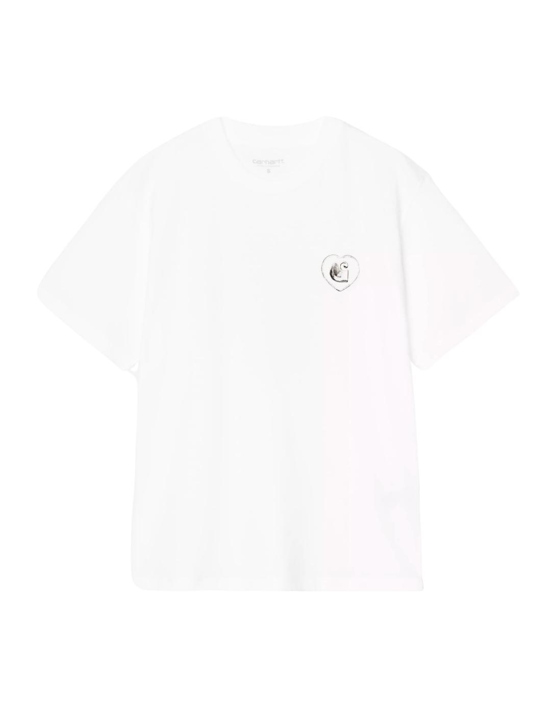 Camiseta CARHARTT WIP W' HEARTS OF HARTTS - White