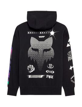 Sudadera Capucha FOX IMAGE COSMO OVERSIZED - Black