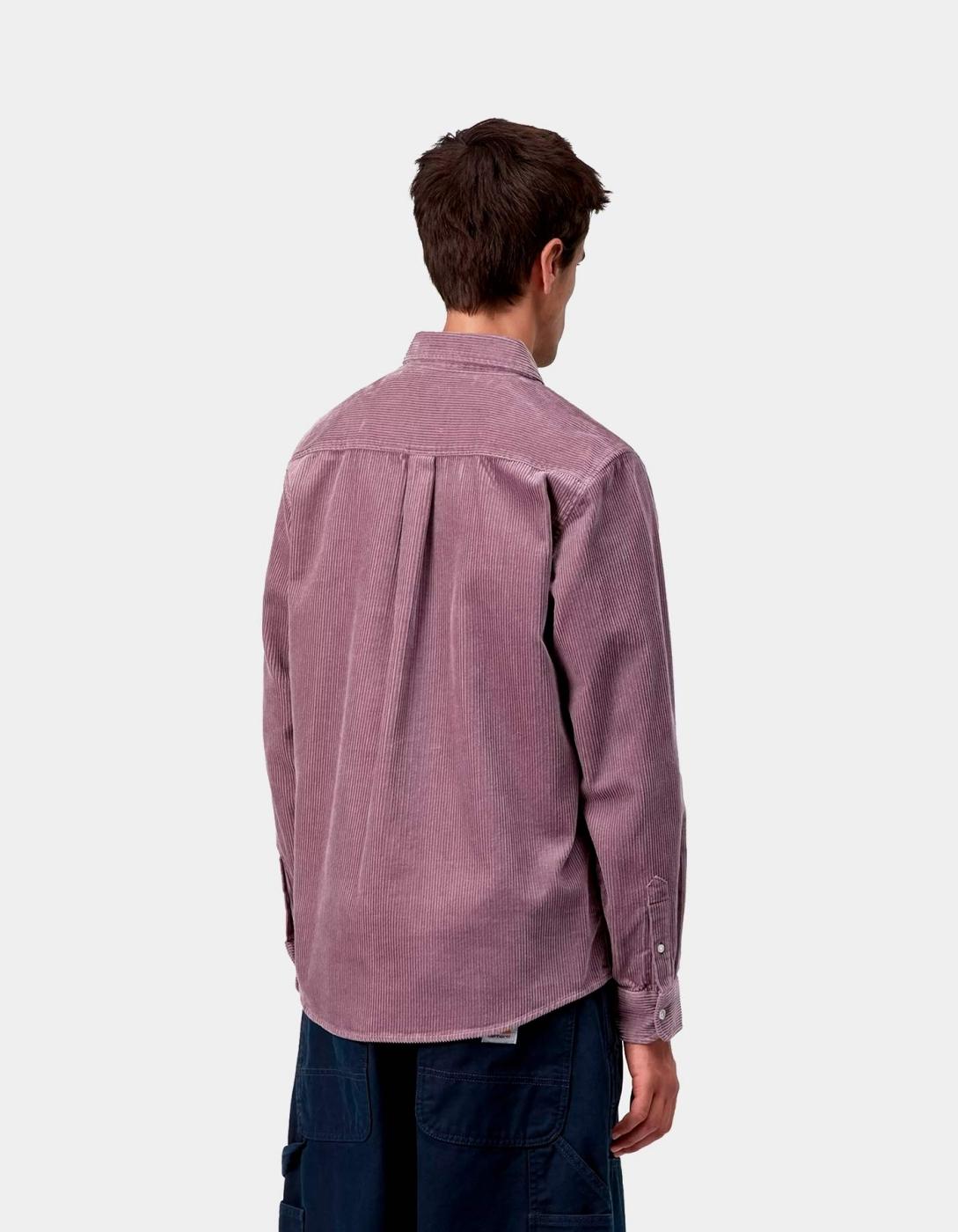 Camisa CARHARTT WIP MADISON CORD - Phlox / Phlox