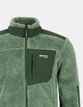 Forro Polar PROTEST BLEAKER - Aspen Green