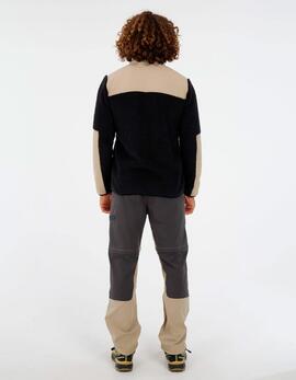 Forro Polar PROTEST BLEAKER - True Black