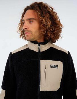 Forro Polar PROTEST BLEAKER - True Black