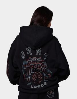 Sudadera Capucha GRIMEY SAMPANS - Black