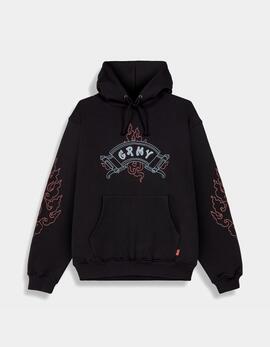Sudadera Capucha GRIMEY SAMPANS - Black