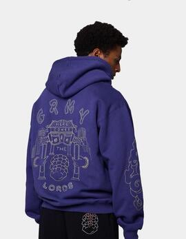 Sudadera Capucha GRIMEY SAMPANS - Blue