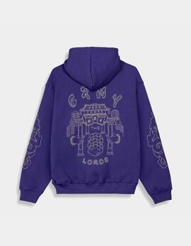 Sudadera Capucha GRIMEY SAMPANS - Blue