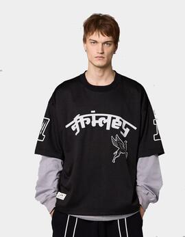Camiseta Manga Larga RACE WAR MESH - Black