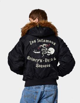 Cazadora THE PLANET GRIMEY N-2B FLIGHT - Black
