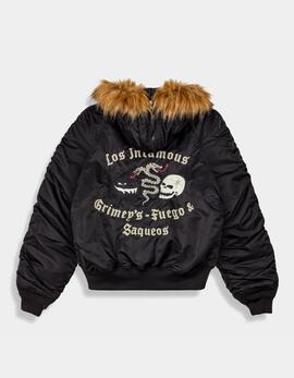 Cazadora THE PLANET GRIMEY N-2B FLIGHT - Black