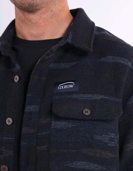 Camisa OXBOW NIGHTFALL - Deep Marine