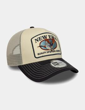 Gorra 940 ANIMAL PATCH TRUCKER NEWERA - Navy/Beige