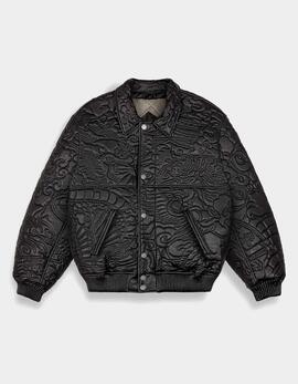 Cazadora GRIMEY SAMPANS PU LEATHER- Black
