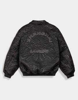 Cazadora GRIMEY SAMPANS PU LEATHER- Black