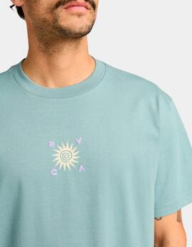 Camiseta RVCA SPIN - Lead