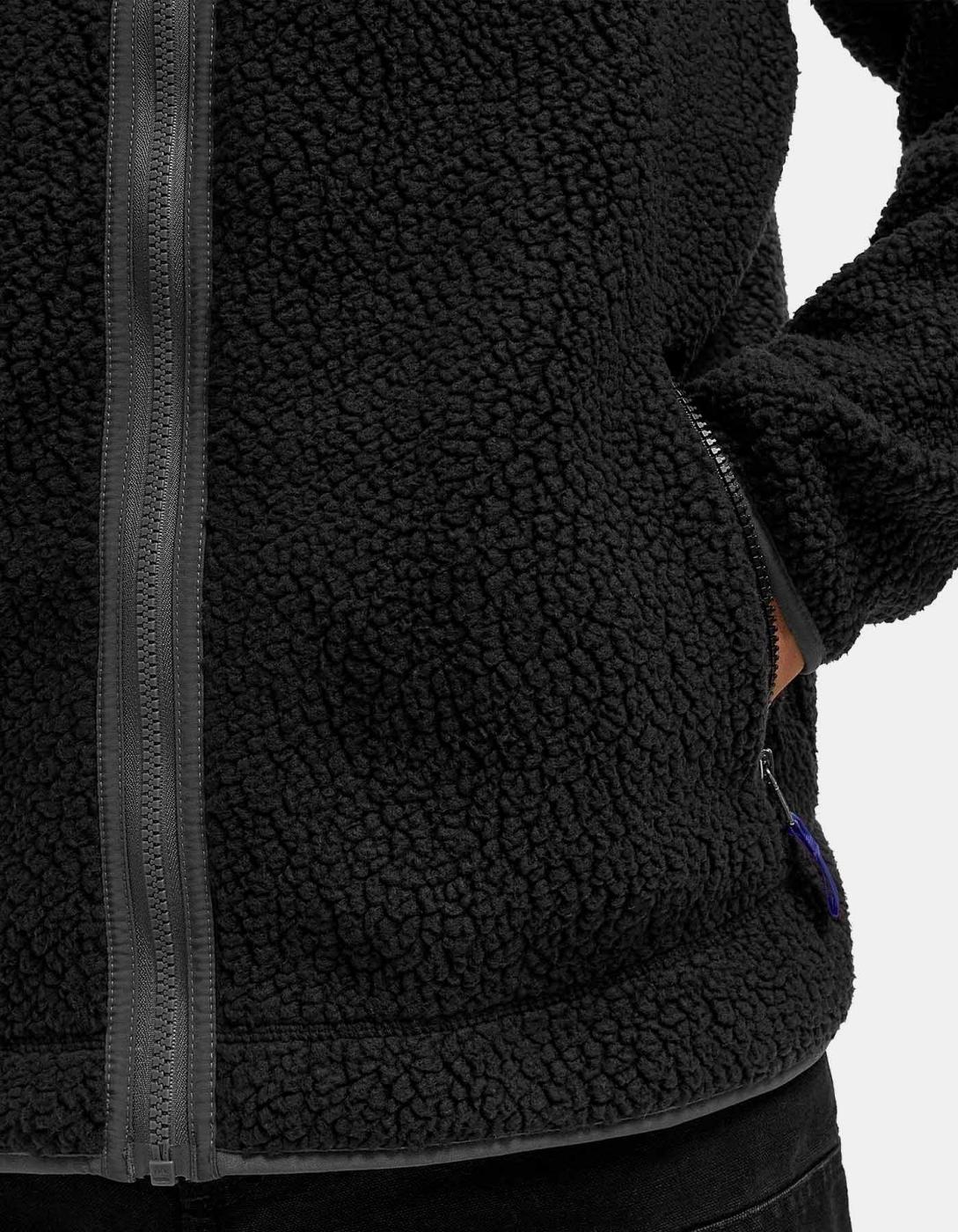 Forro Polar PATAGONIA RETRO PILE - Black W/Forge Grey