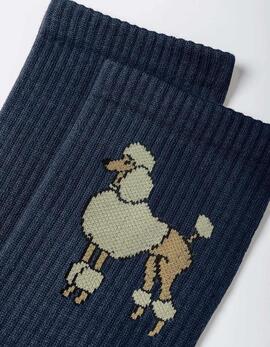 Calcetines KAOTIKO POODLE - Navy