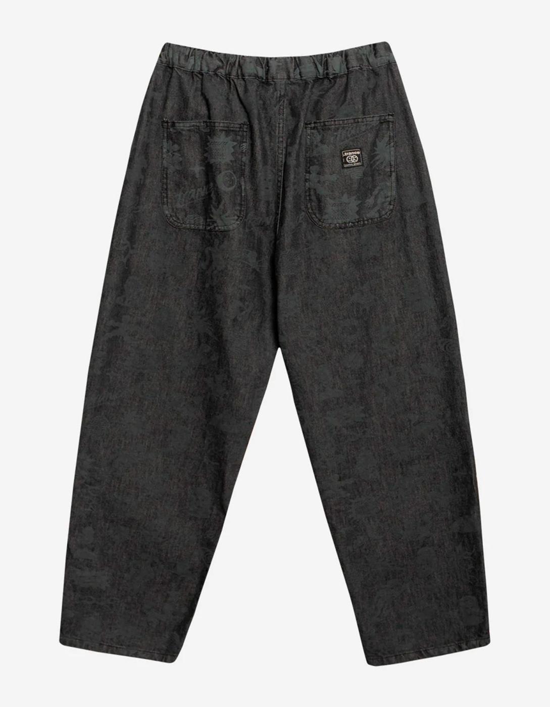 Pantalón KAOTIKO BELT TRANCE - Black