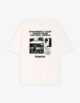 Camiseta KAOTIKO DISCONNECTED YOUR VISION - Ivory
