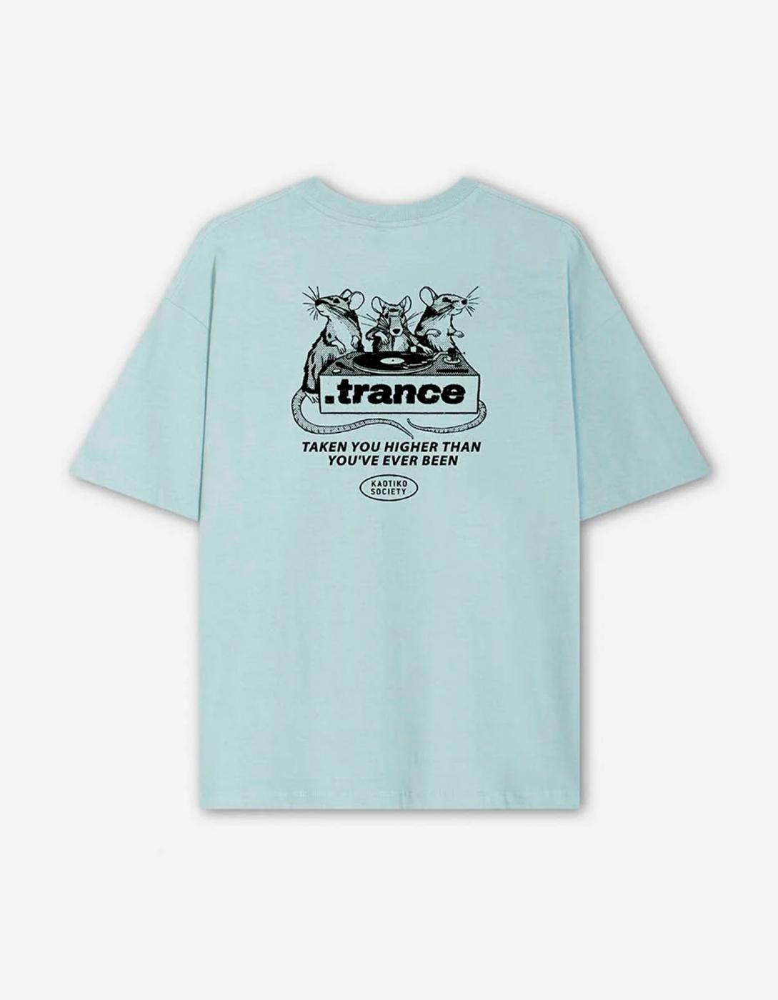 Camiseta KAOTIKO RATS TRANCE  - Steel