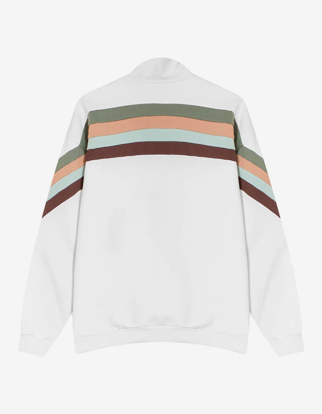 Sudadera KAOTIKO WALKER KAOTIKO SOCIETY ZIPPER - Bone