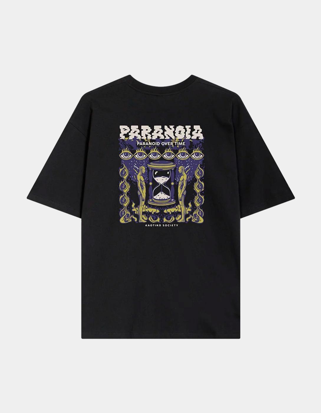 Camiseta KAOTIKO PARANOIA - Black