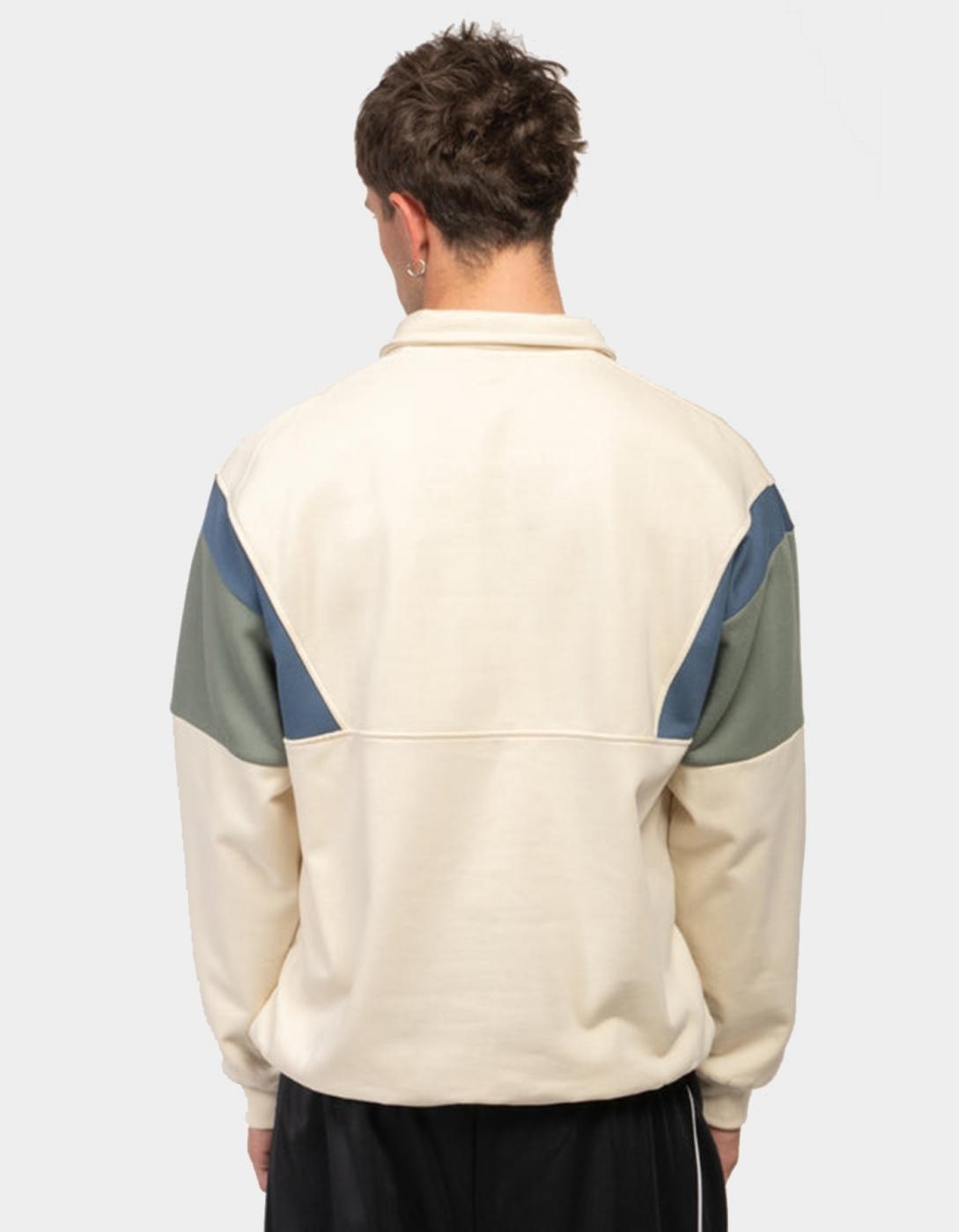 Sudadera KAOTIKO HARRY  - Harry Bone/Prusia/Old Green