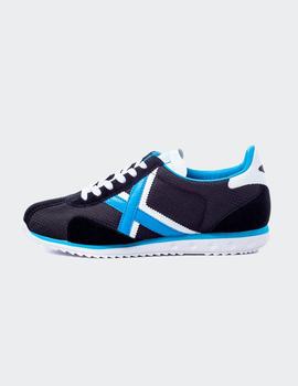 Zapatillas SAPPORO - 50 BLACK BLUE WHITE