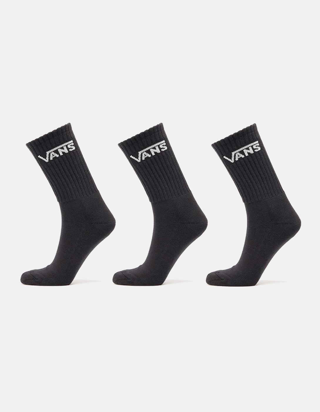 Calcetines VANS CLASSIC CREW ROX - Black