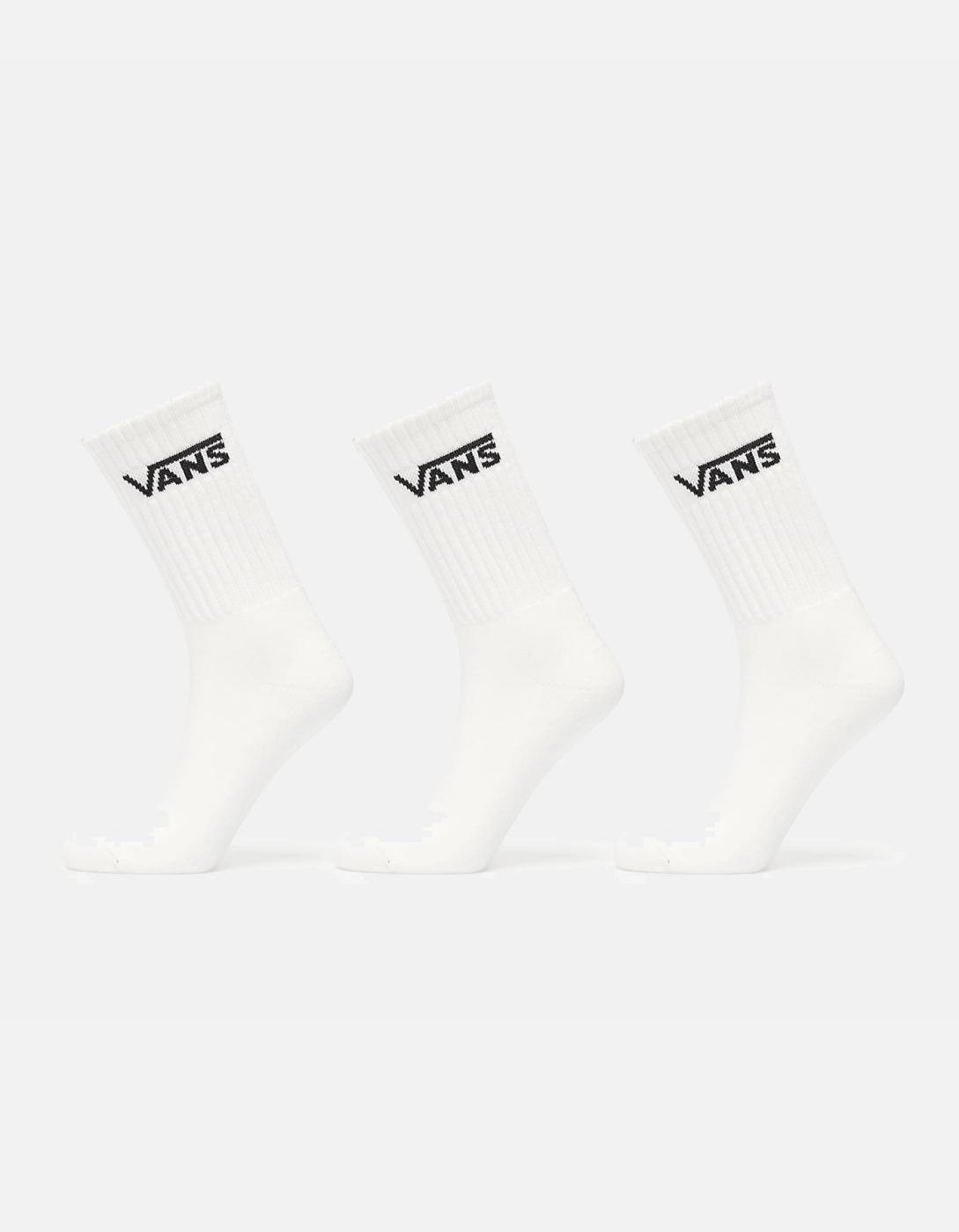 Calcetines VANS CLASSIC CREW ROX - White