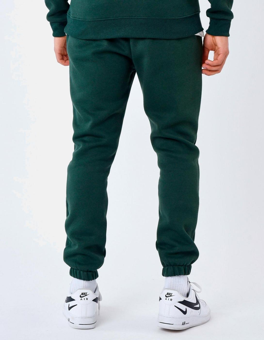 Pantalón Chándal T224006 - Verde/Blanco