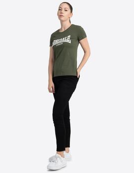 Camiseta W´ Lonsdale CARTMEL - Olive/White