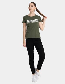 Camiseta W´ Lonsdale CARTMEL - Olive/White