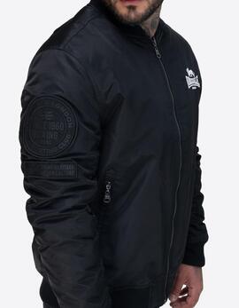 Cazadora Lonsdale LUDFORD - Black/White