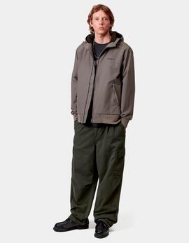 Cazadora Carhartt Wip HOODED SAIL - Porphyry / Black