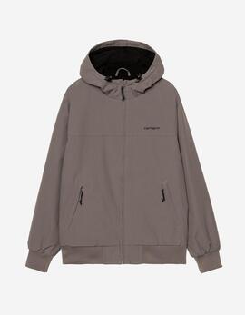 Cazadora Carhartt Wip HOODED SAIL - Porphyry / Black