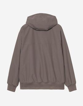 Cazadora Carhartt Wip HOODED SAIL - Porphyry / Black