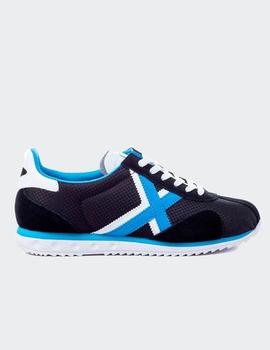 Zapatillas SAPPORO - 50 BLACK BLUE WHITE