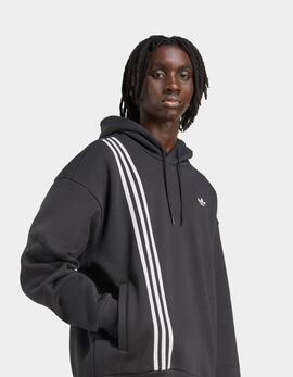 Sudadera Capucha Adidas FRONT ST - Black