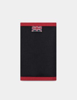 Cartera Lonsdale HIGHAM - Black/Red