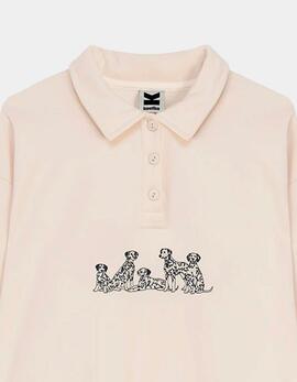 Sudadera KAOTIKO  DALMATAS  - Stone