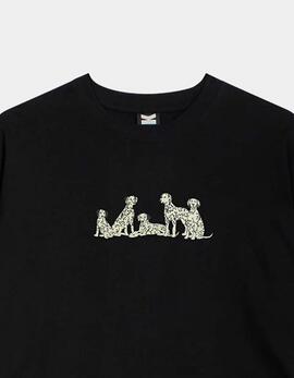 Camiseta KAOTIKO CROPPED DALMATAS  - Black