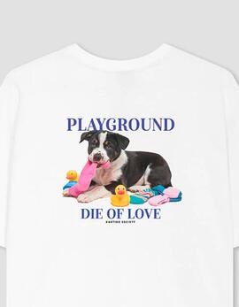 Camiseta KAOTIKO DIE OF LOVE - White