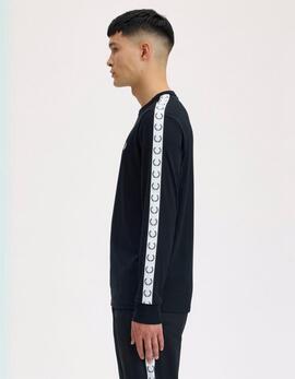 Camiseta Manga Larga Fred Perry M4621 - Black