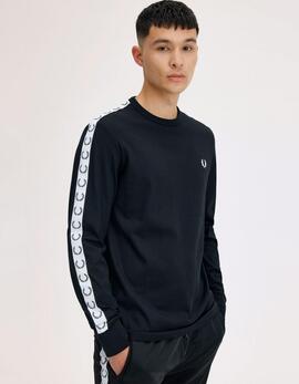 Camiseta Manga Larga Fred Perry M4621 - Black