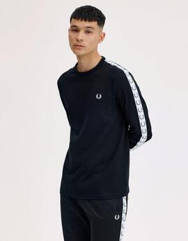 Camiseta Manga Larga Fred Perry M4621 - Black