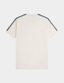Camiseta Fred Perry M4613 - Ecru/Navy