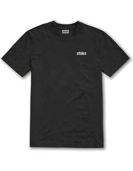 Camiseta ETNIES KO MAN - Black/White