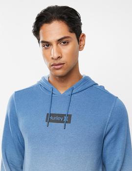 Sudadera DIPDYE ONE-ONLY BLOCKED - Pacific Blue