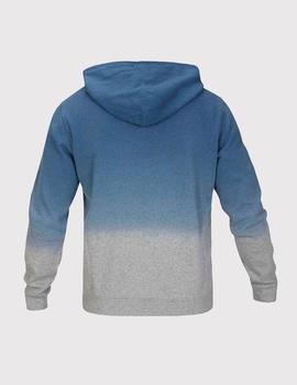 Sudadera DIPDYE ONE-ONLY BLOCKED - Pacific Blue